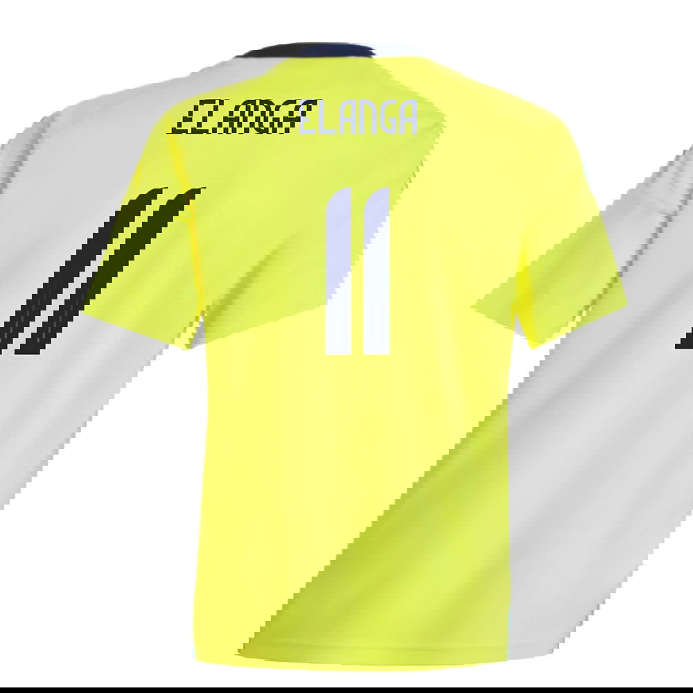 2024-2025 Sweden Home Fan Shirt (Kids) (ELANGA 11)