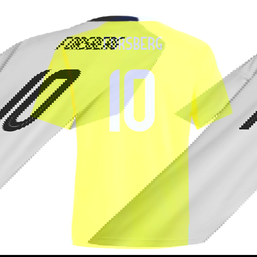 2024-2025 Sweden Home Fan Shirt (Kids) (FORSBERG 10)