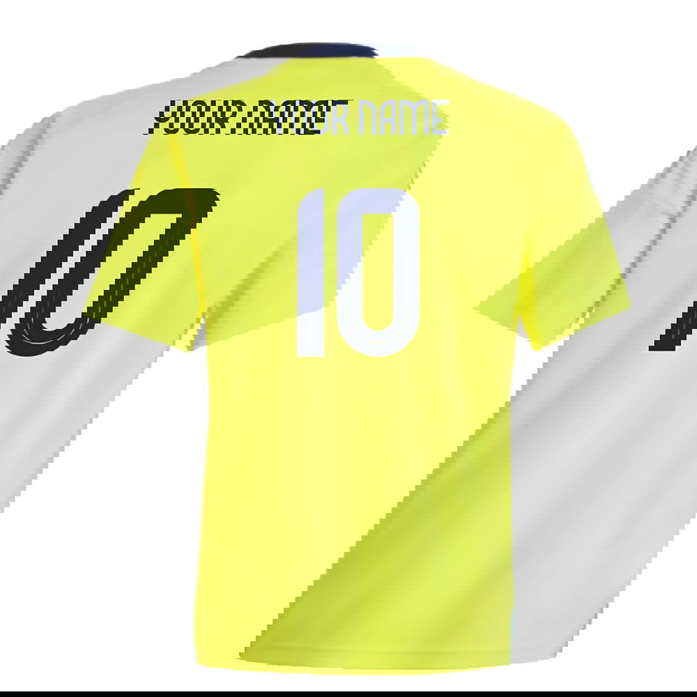 2024-2025 Sweden Home Fan Shirt (Kids) (Your Name)