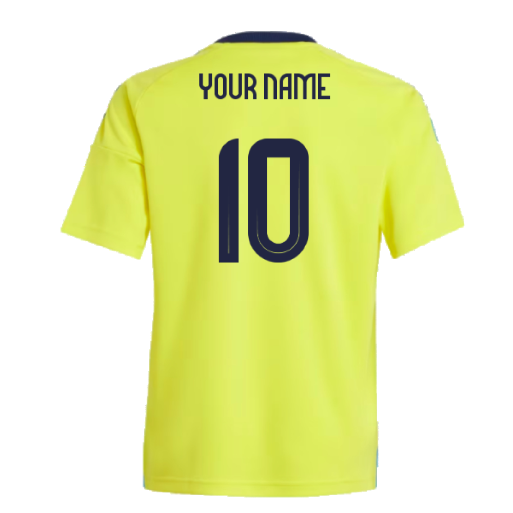 2024-2025 Sweden Home Fan Shirt (Kids) (Your Name)