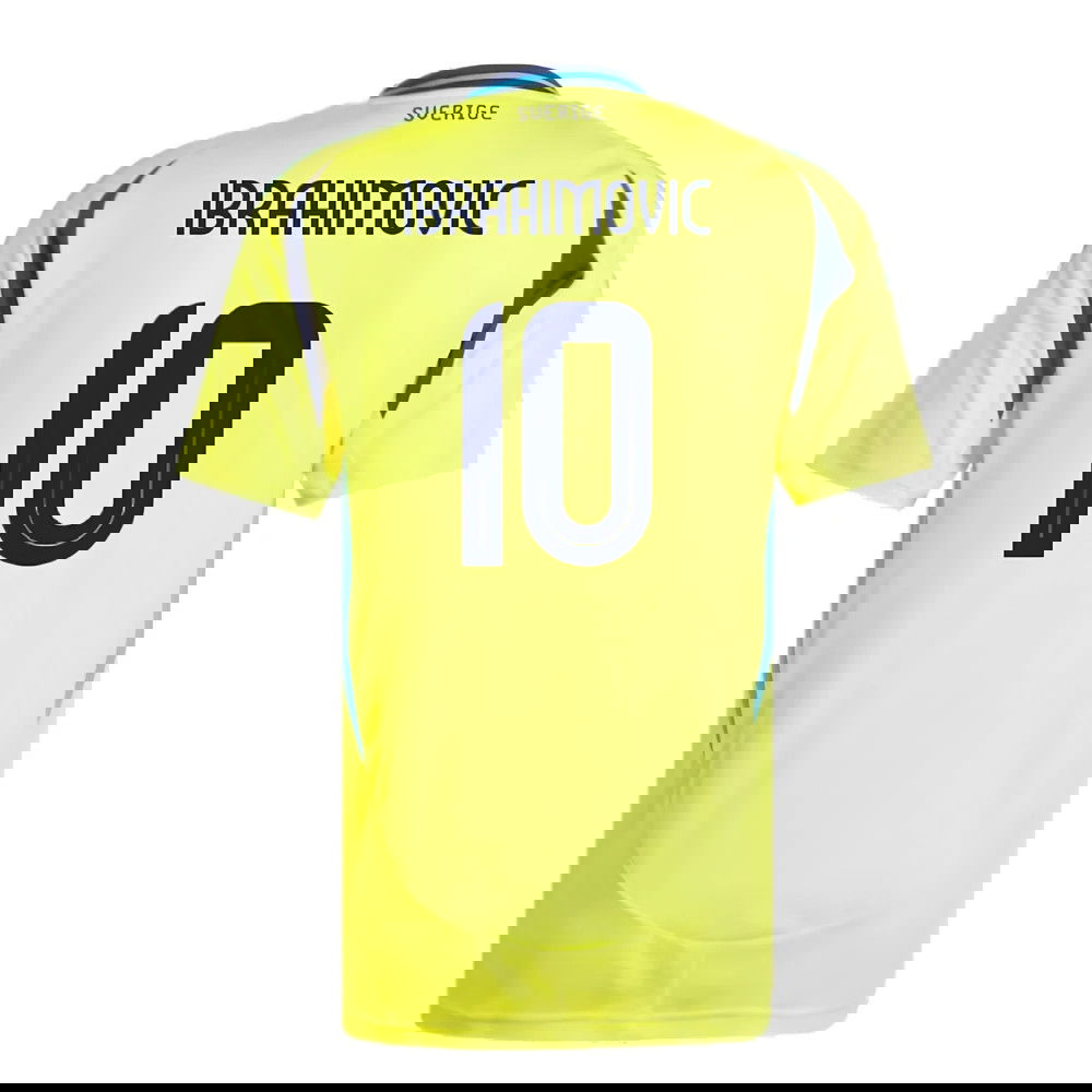 2024-2025 Sweden Home Shirt (IBRAHIMOVIC 10)