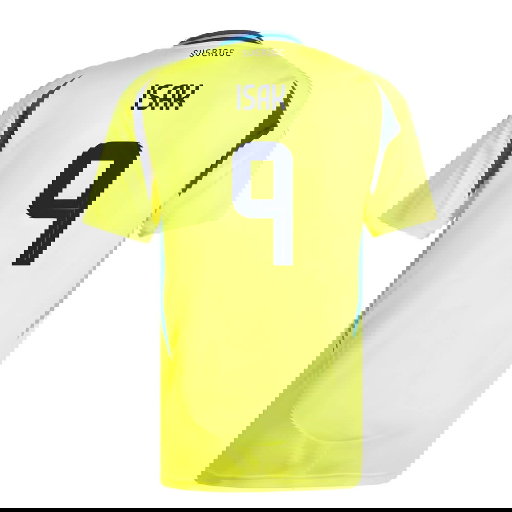 2024-2025 Sweden Home Shirt (ISAK 9)