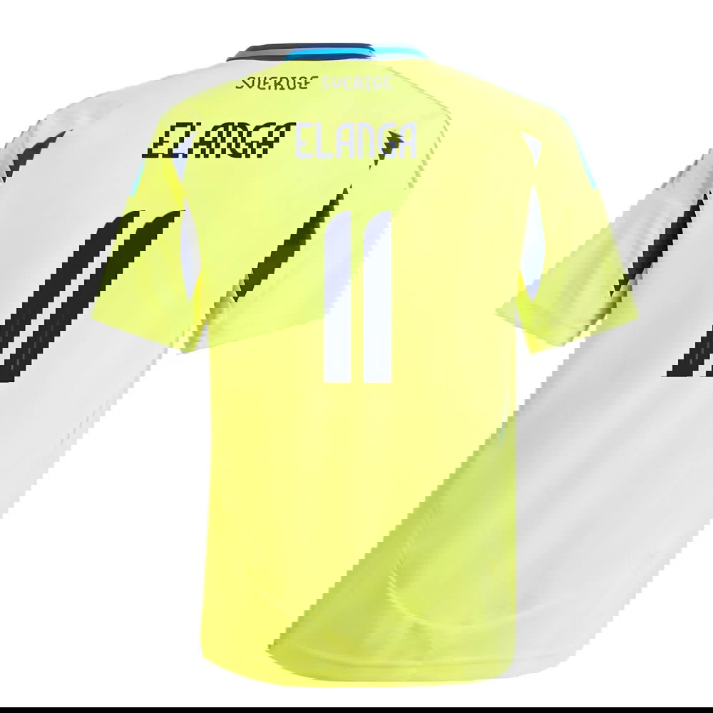 2024-2025 Sweden Home Shirt (Kids) (ELANGA 11)
