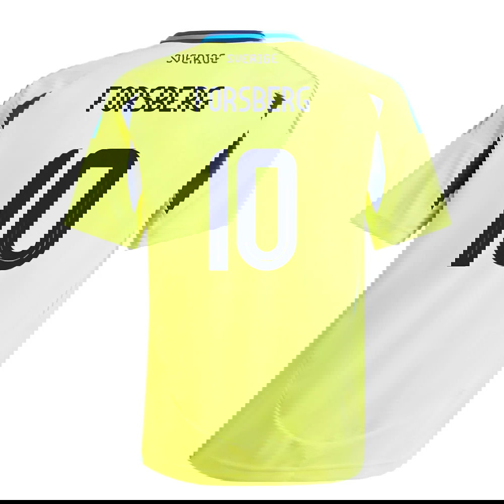 2024-2025 Sweden Home Shirt (Kids) (FORSBERG 10)
