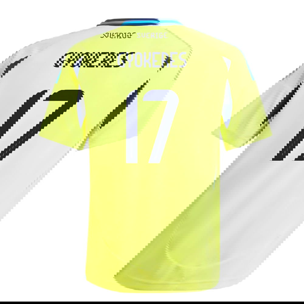 2024-2025 Sweden Home Shirt (Kids) (GYOKERES 17)