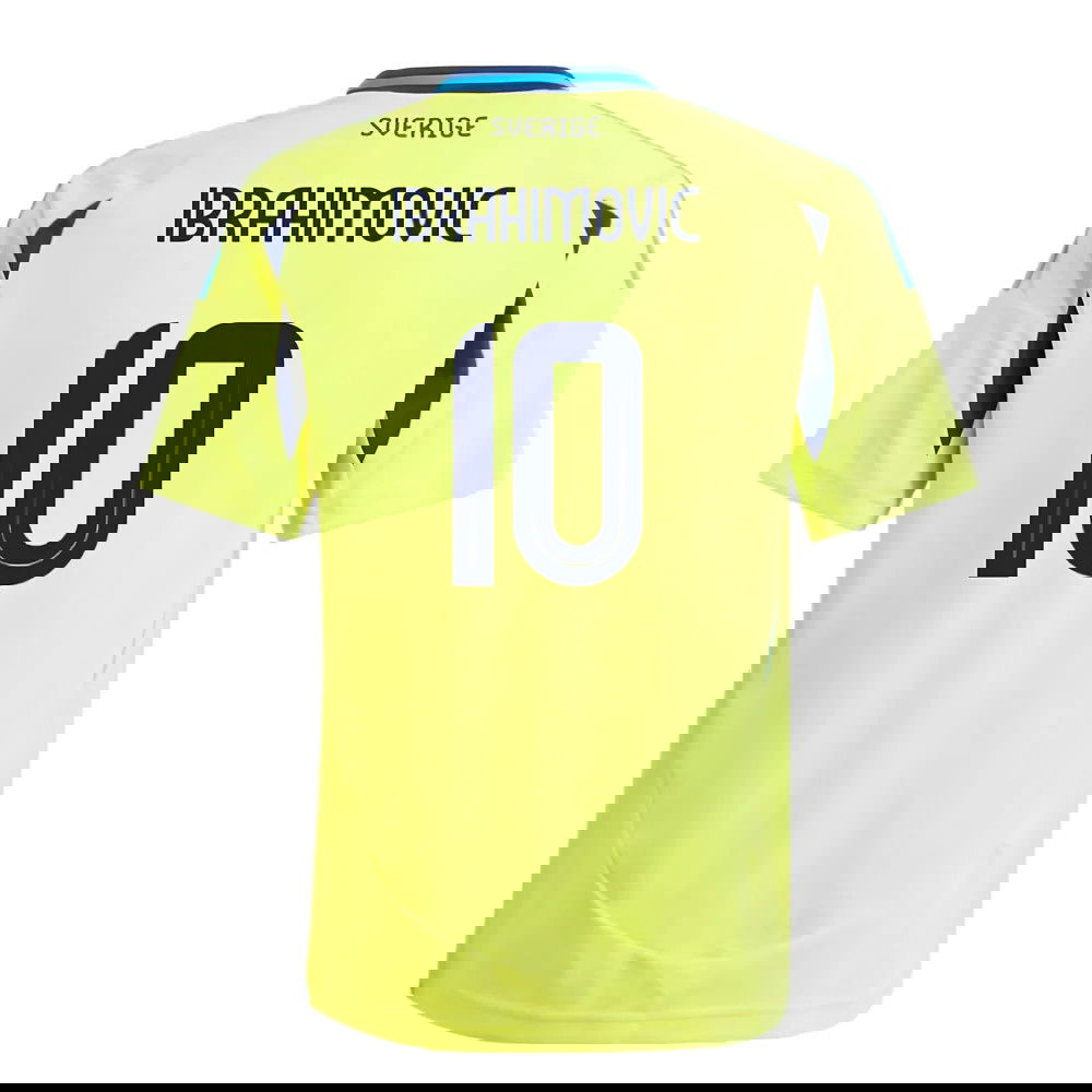 2024-2025 Sweden Home Shirt (Kids) (IBRAHIMOVIC 10)