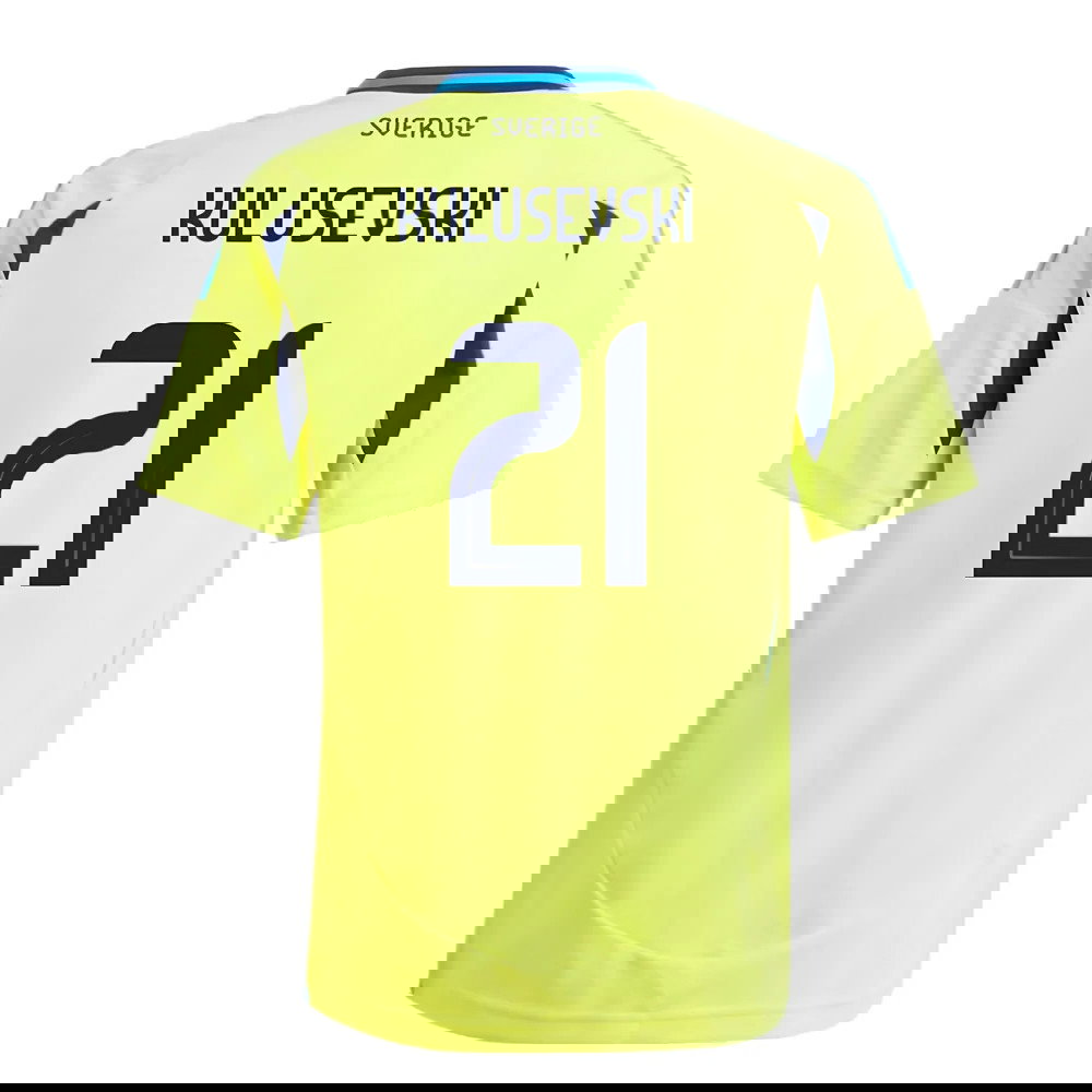 2024-2025 Sweden Home Shirt (Kids) (KULUSEVSKI 21)