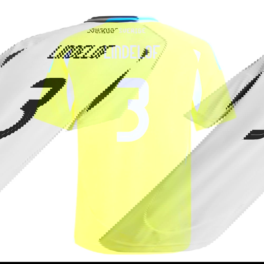 2024-2025 Sweden Home Shirt (Kids) (LINDELOF 3)