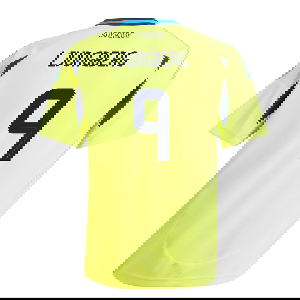 2024-2025 Sweden Home Shirt (Kids) (LJUNGBERG 9)