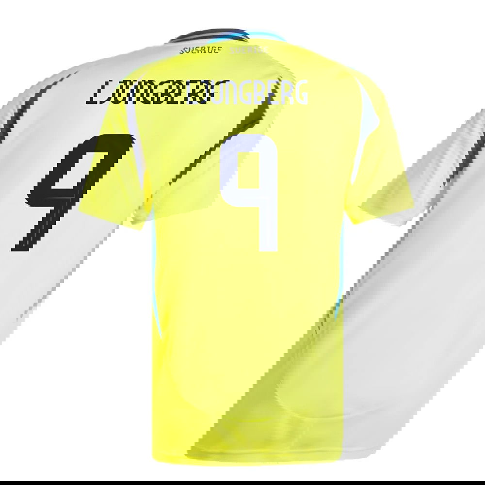 2024-2025 Sweden Home Shirt (LJUNGBERG 9)