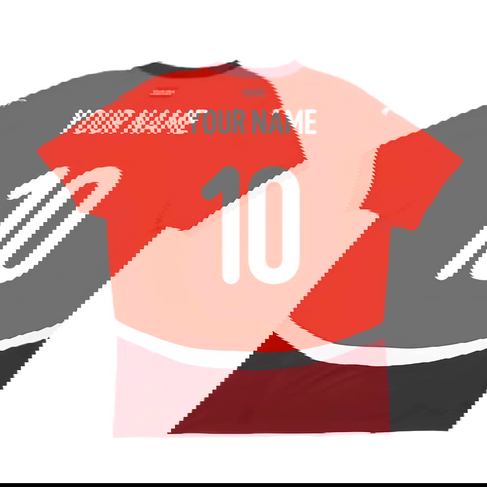 2024-2025 Switzerland Home Shirt (Your Name)