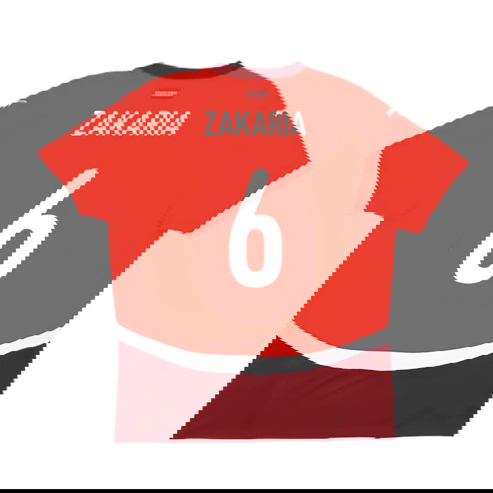 2024-2025 Switzerland Home Shirt (Zakaria 6)