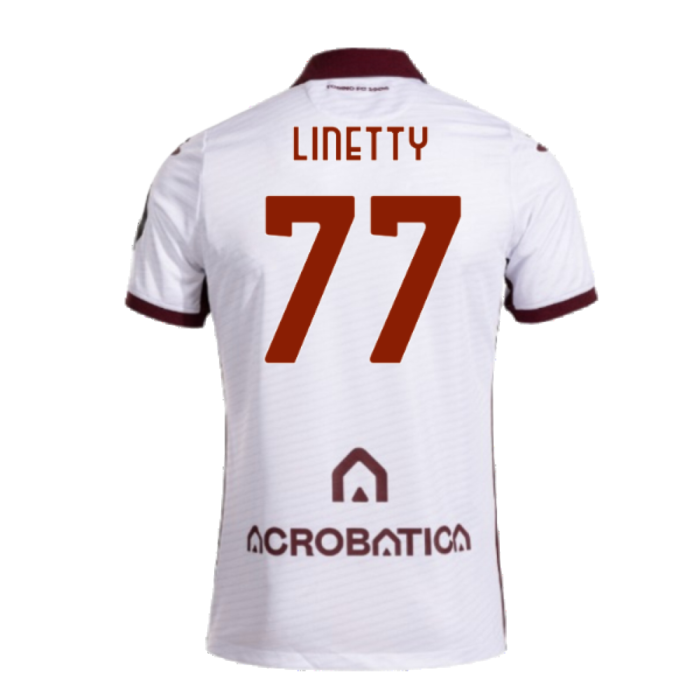 2024-2025 Torino Away Shirt (Linetty 77)