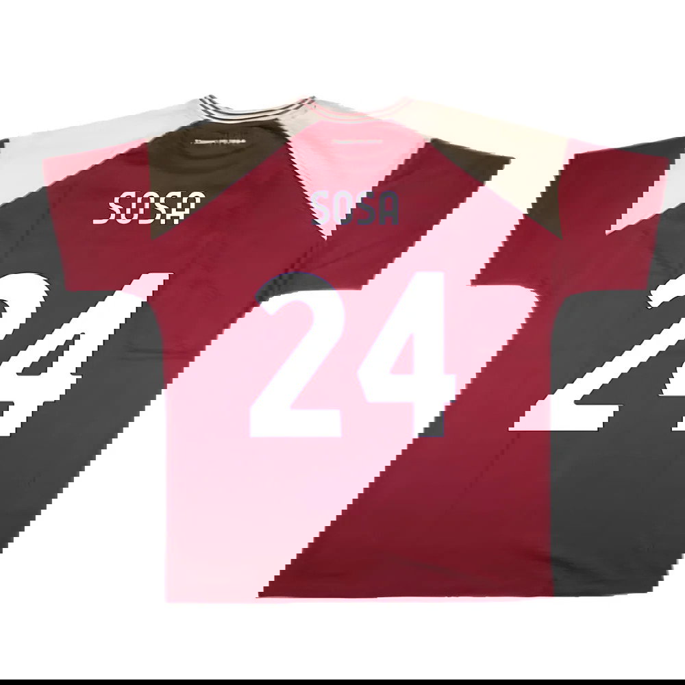 2024-2025 Torino Free Time T-Shirt (Burgundy) (Sosa 24)