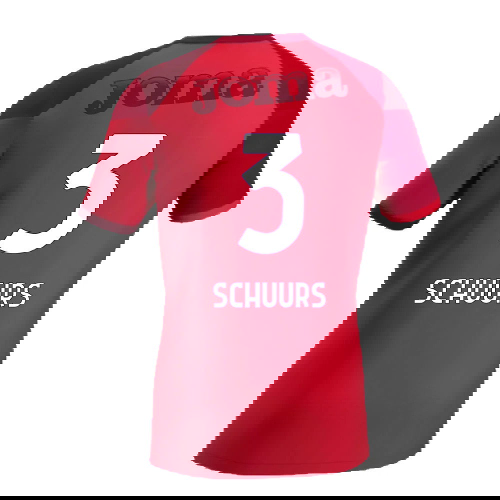 2024-2025 Torino Training Shirt (Red) (Schuurs 3)