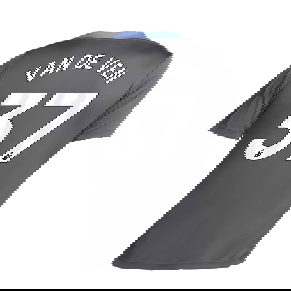 2024-2025 Tottenham Dri-Fit Strike Training Shirt (Dark Grey) (Van De Ven 37)