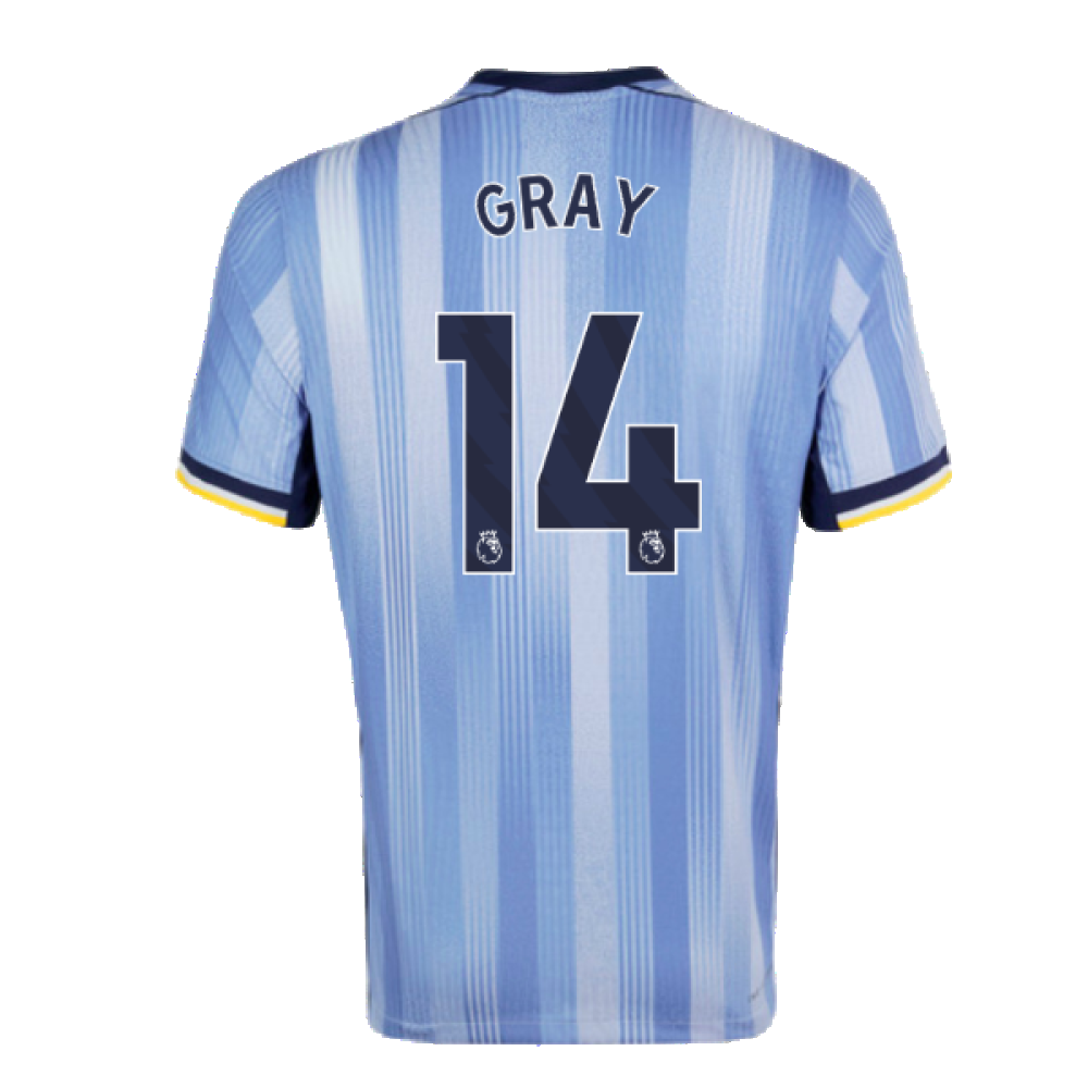 2024-2025 Tottenham Hotspur Authentic Away Shirt (Gray 14)
