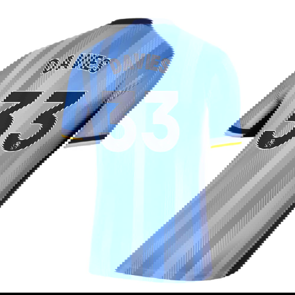 2024-2025 Tottenham Hotspur Away Shirt (Kids) (Davies 33)