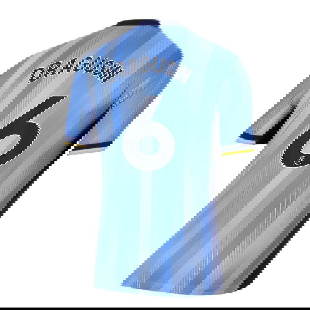 2024-2025 Tottenham Hotspur Away Shirt (Kids) (Dragusin 6)