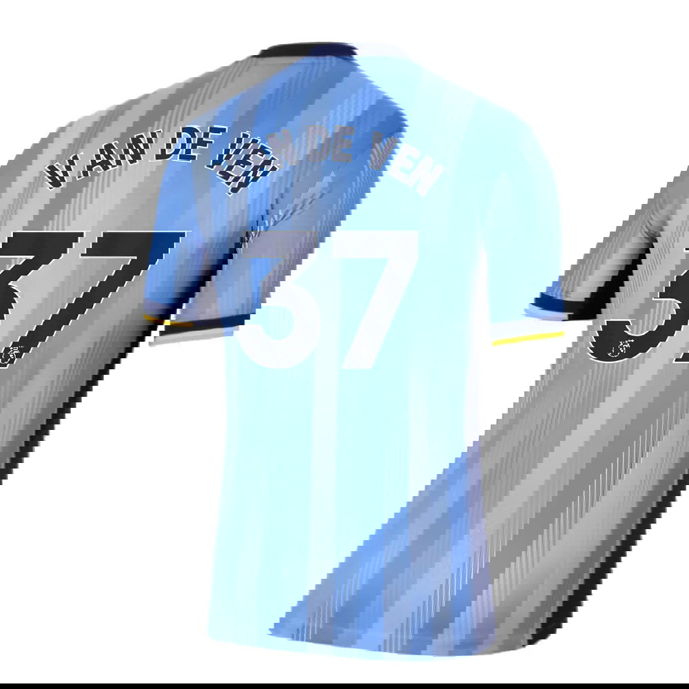 2024-2025 Tottenham Hotspur Away Shirt (Kids) (Van De Ven 37)