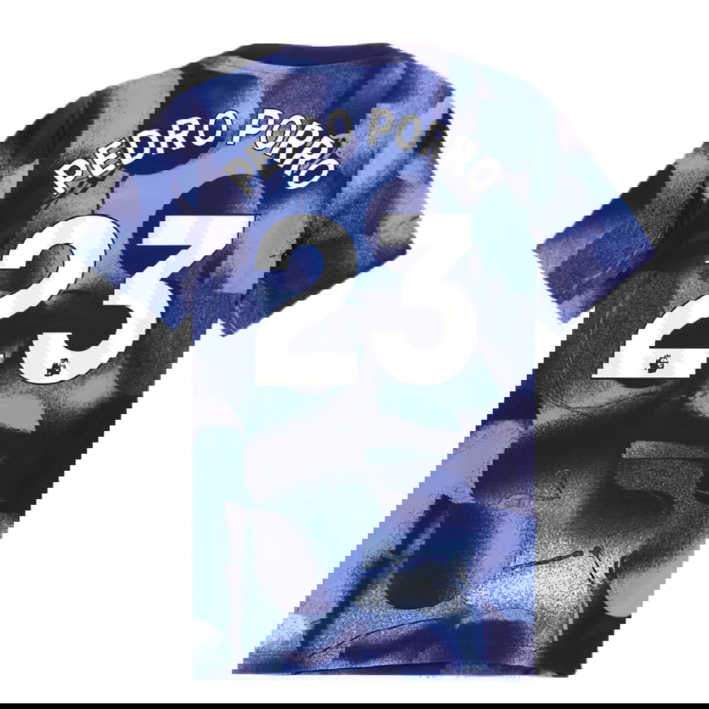 2024-2025 Tottenham Hotspur Dri-FIT Match Shirt (Blue) - Kids (Pedro Porro 23)