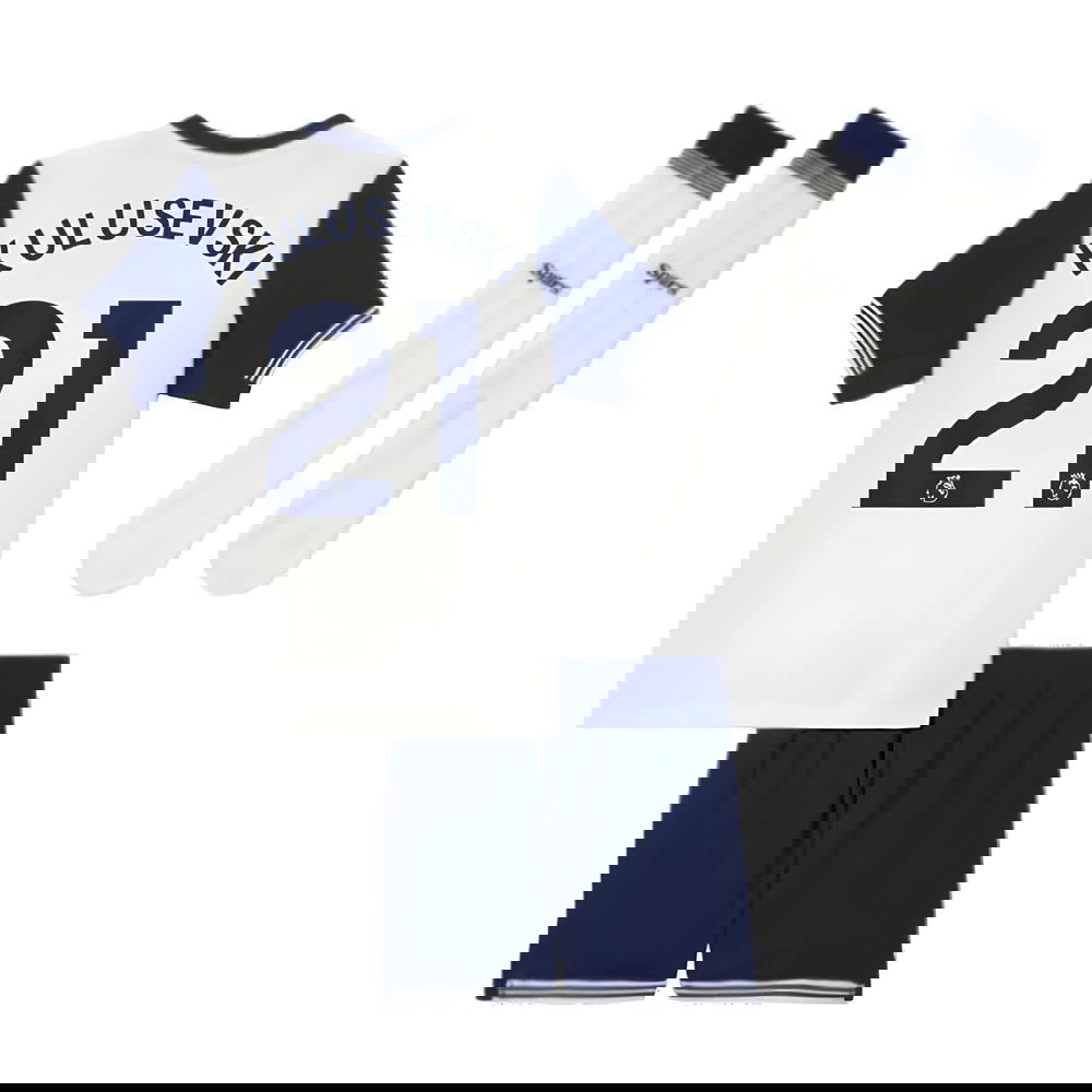 2024-2025 Tottenham Hotspur Home Mini Kit (Kulusevski 21)