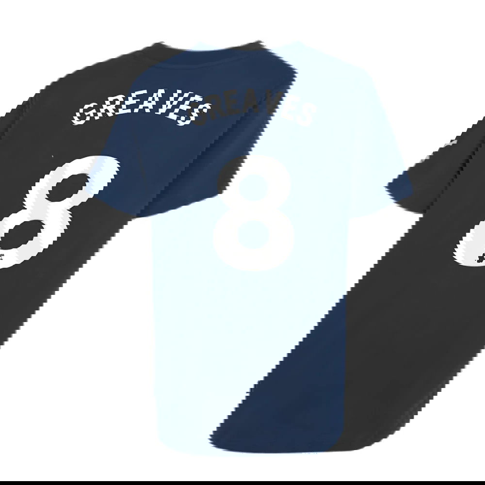 2024-2025 Tottenham Hotspur Just Do It T-Shirt (Navy) - Kids (Greaves 8)