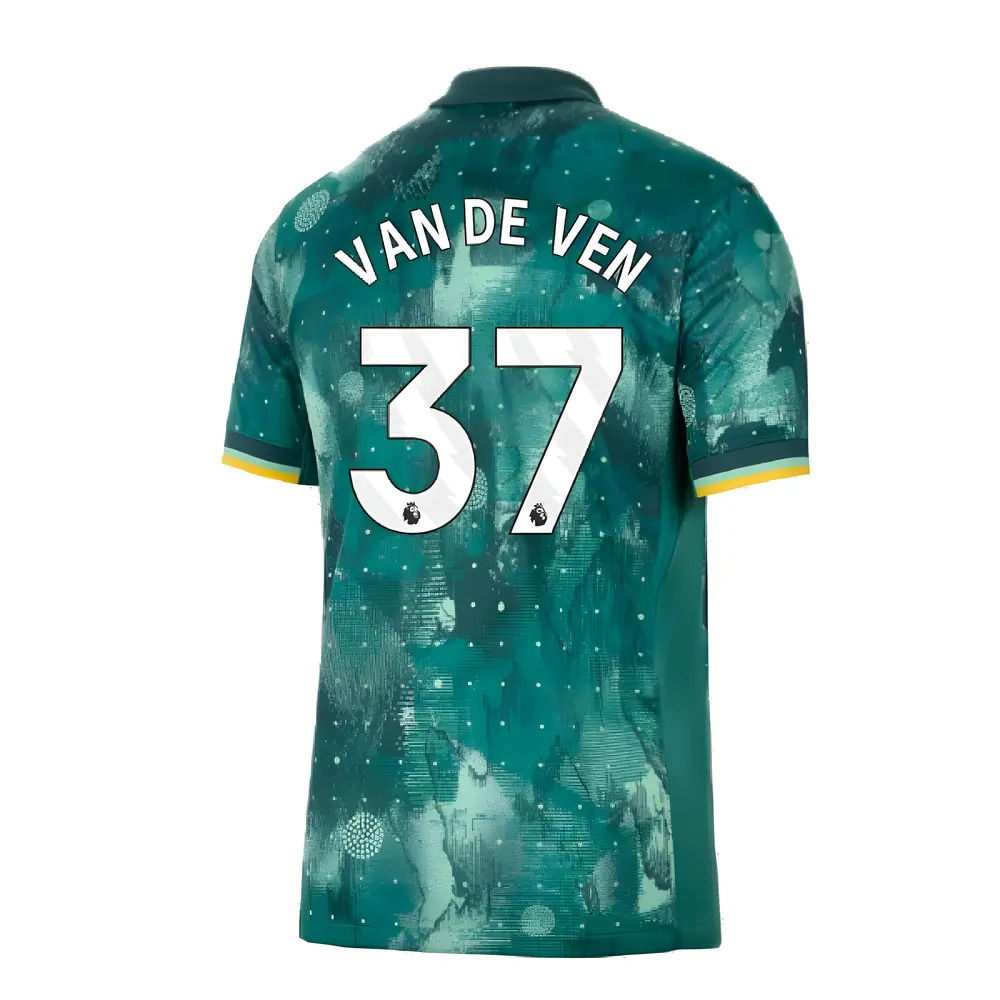 2024-2025 Tottenham Hotspur Third Shirt (Van De Ven 37)