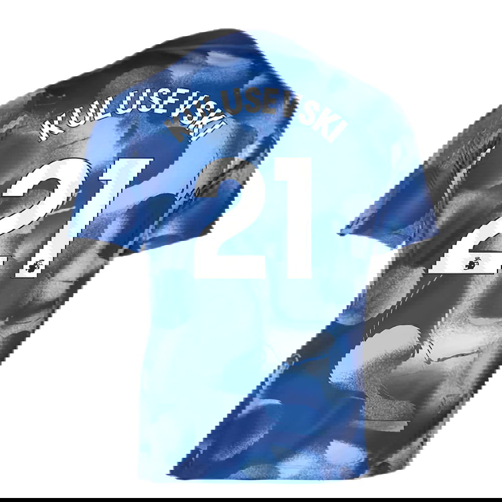 2024-2025 Tottenham Pre-Match Shirt (Binary Blue) (Kulusevski 21)