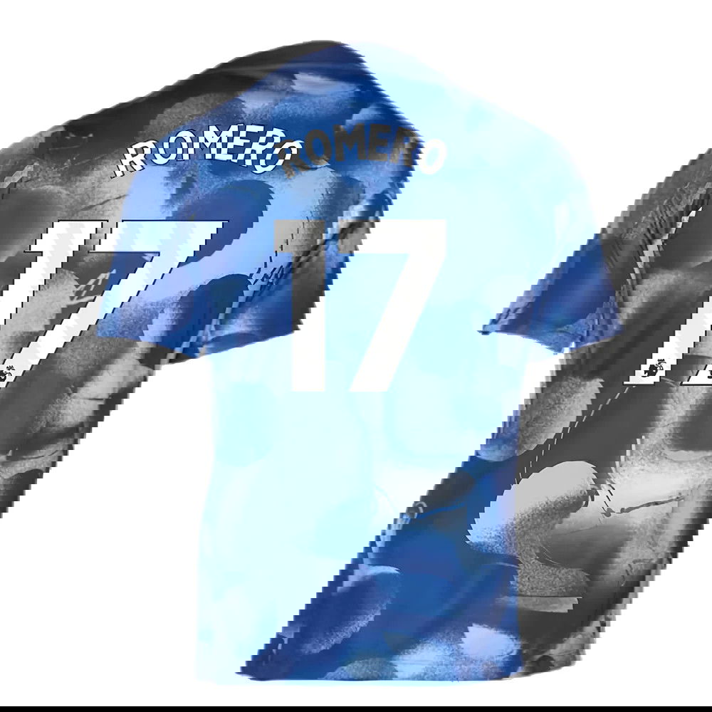 2024-2025 Tottenham Pre-Match Shirt (Binary Blue) (Romero 17)