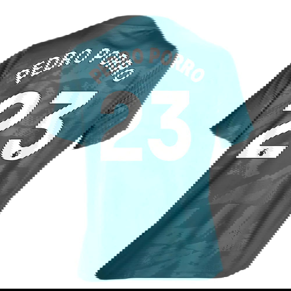 2024-2025 Tottenham Third Pre-Match Shirt (Kids) (Pedro Porro 23)