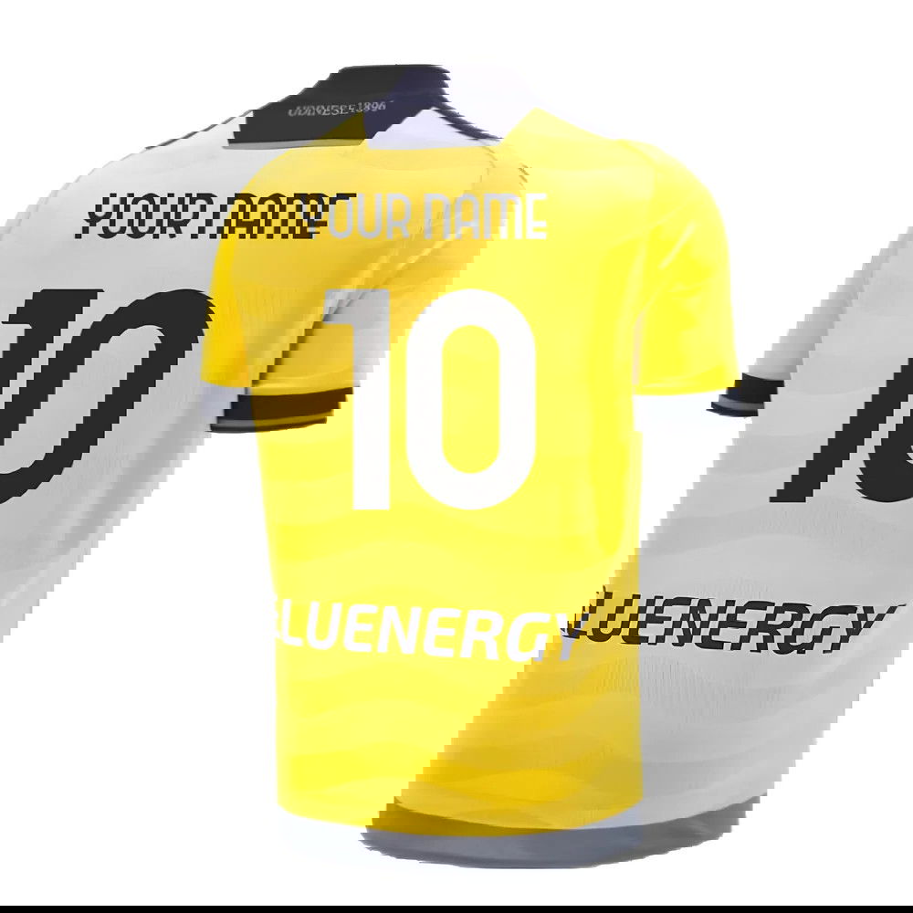 2024-2025 Udinese Away Shirt (Your Name)