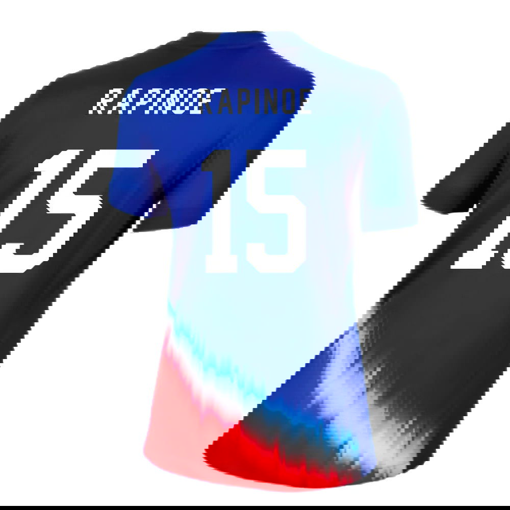 2024-2025 USA United States Away Shirt (Ladies) (Rapinoe 15)