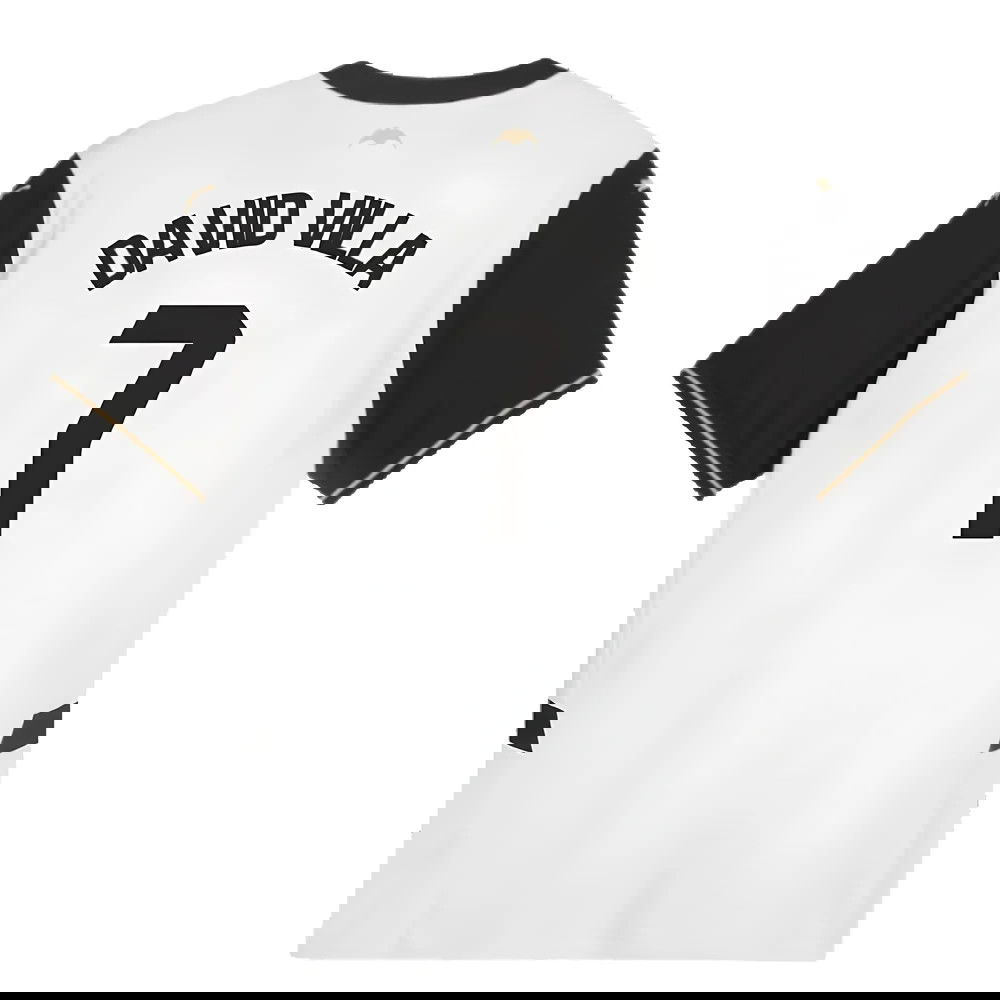 2024-2025 Valencia Home Shirt (David Villa 7)
