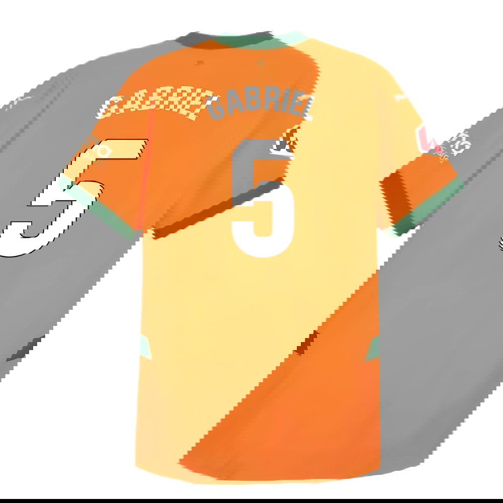 2024-2025 Valencia Third Shirt (Kids) (Gabriel 5)
