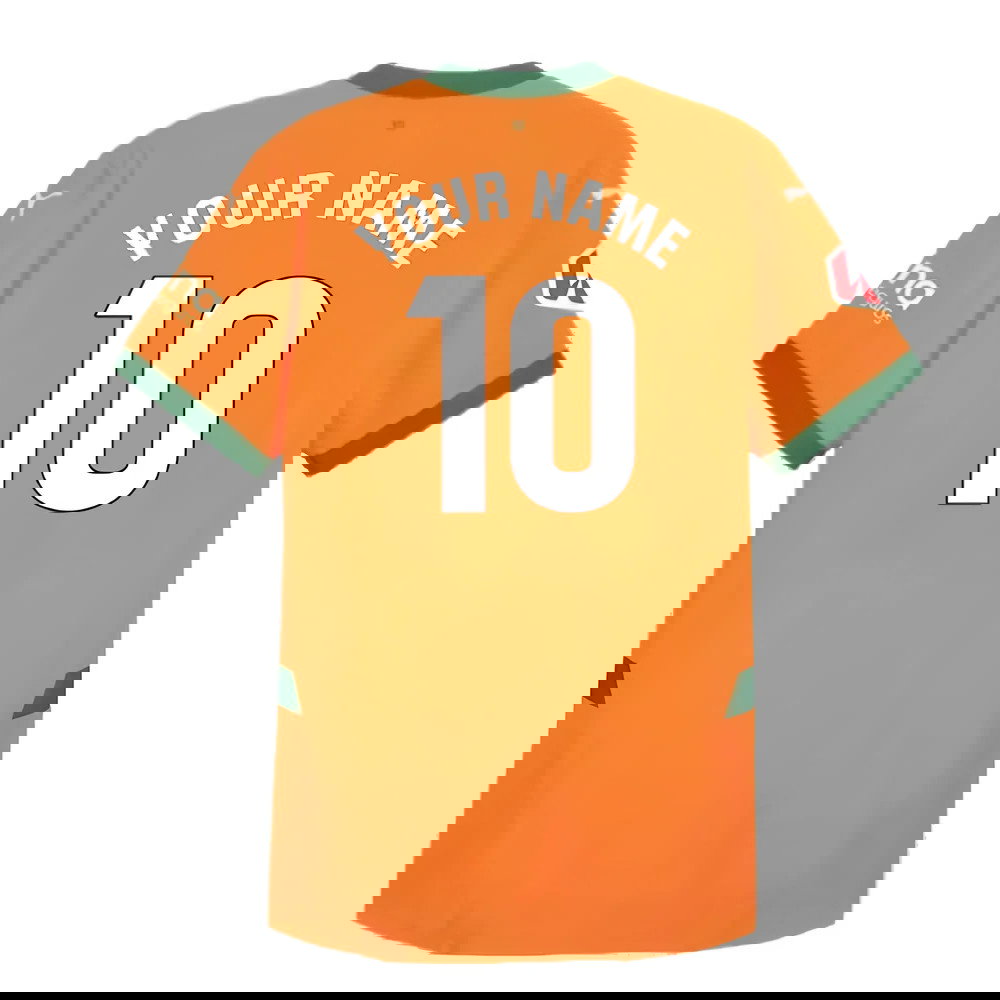 2024-2025 Valencia Third Shirt (Kids) (Your Name)