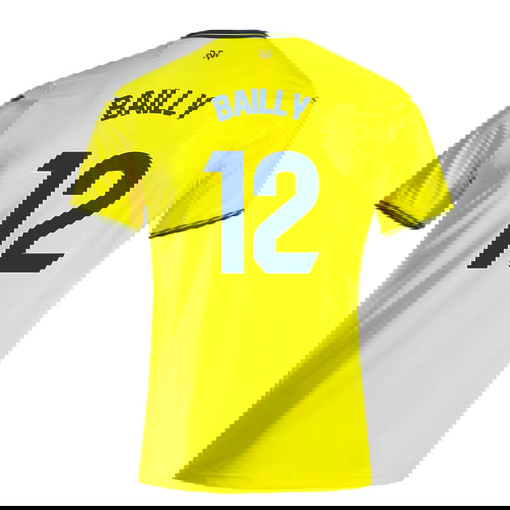 2024-2025 Villarreal Home Shirt (Bailly 12)