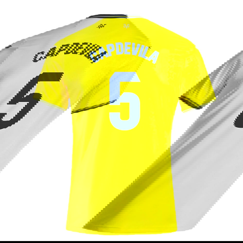 2024-2025 Villarreal Home Shirt (Capdevila 5)