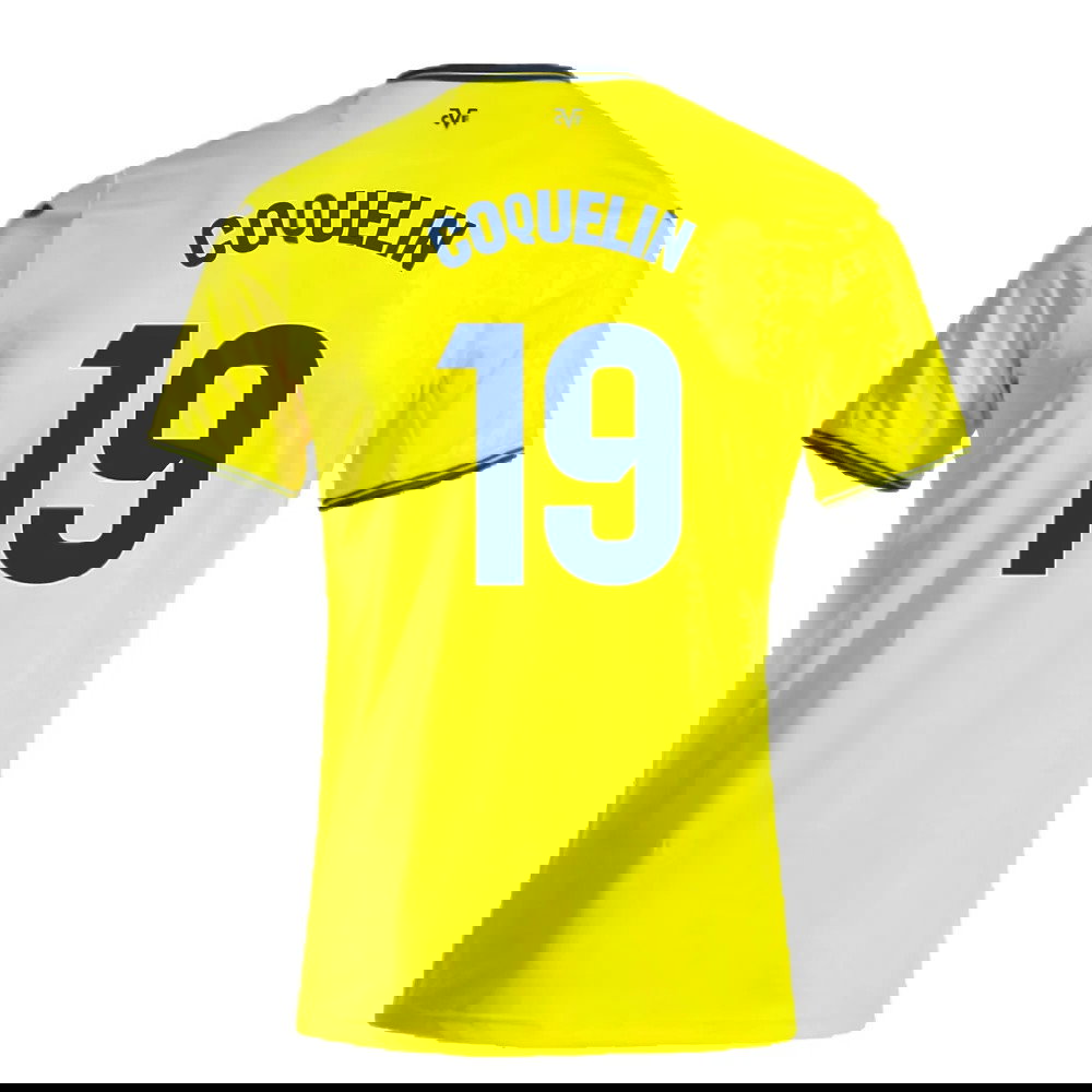 2024-2025 Villarreal Home Shirt (Coquelin 19)