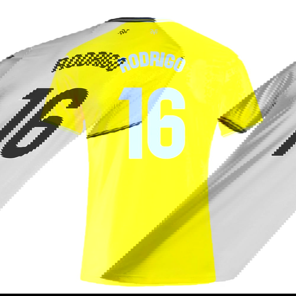 2024-2025 Villarreal Home Shirt (Rodrigo 16)