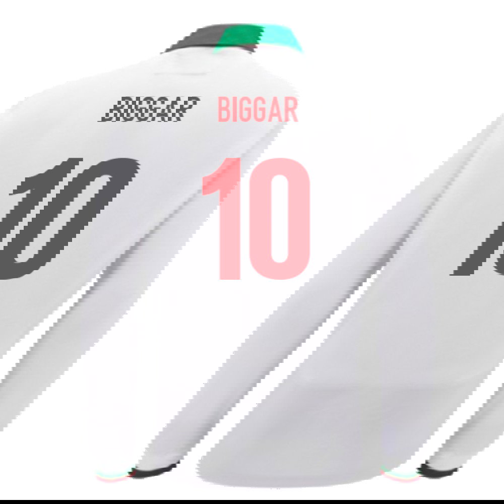 2024-2025 Wales Away Cotton LS Rugby Shirt (Biggar 10)