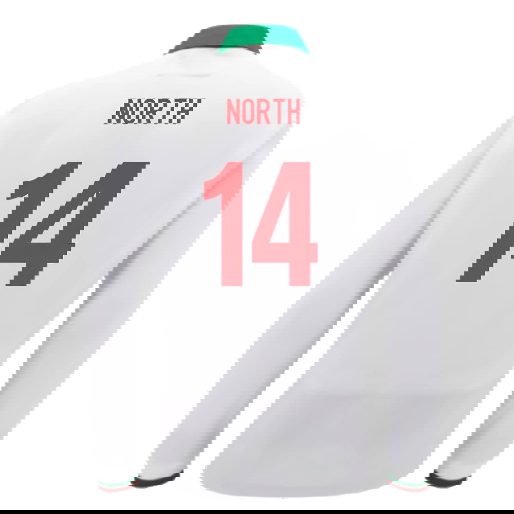 2024-2025 Wales Away Cotton LS Rugby Shirt (North 14)