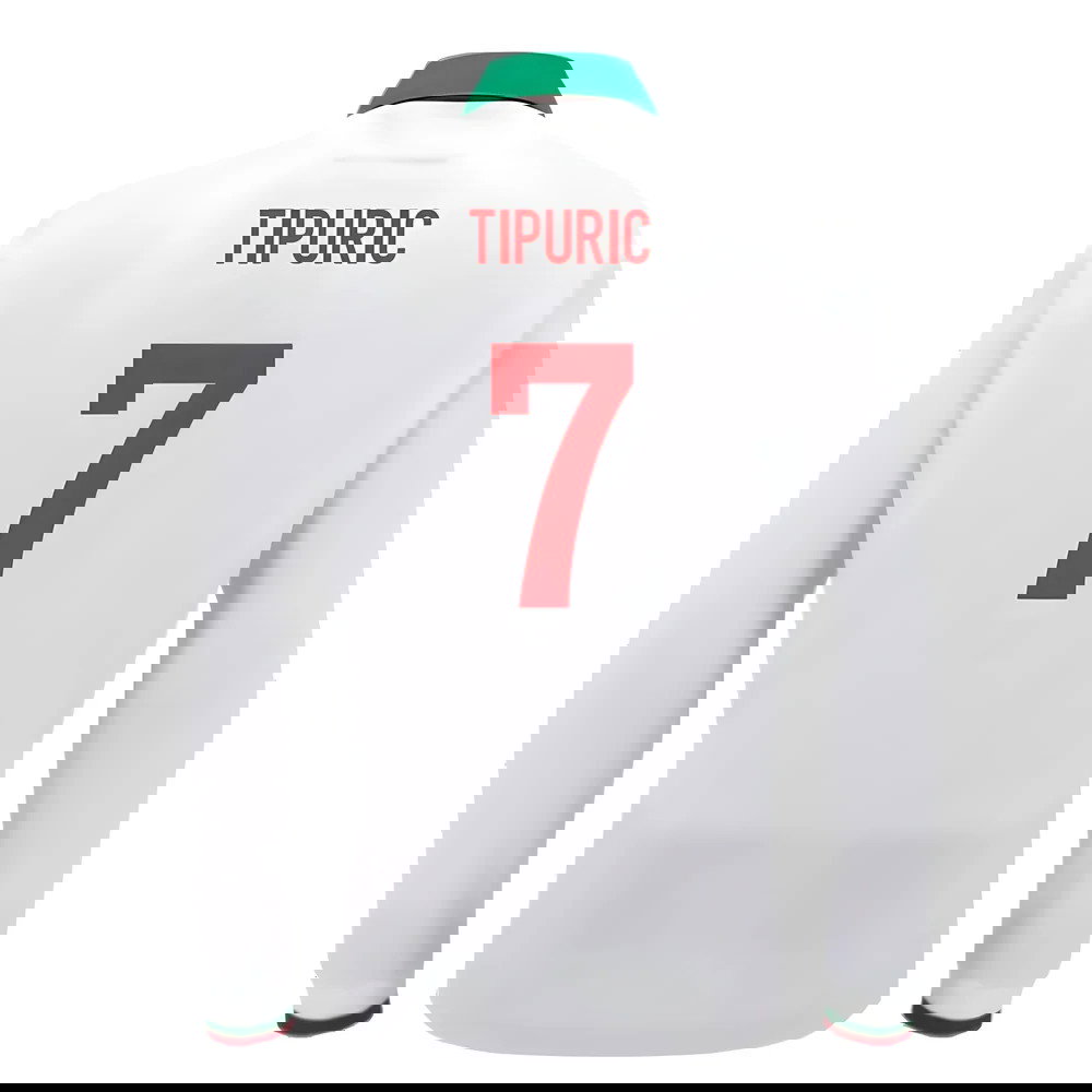 2024-2025 Wales Away Cotton LS Rugby Shirt (Tipuric 7)