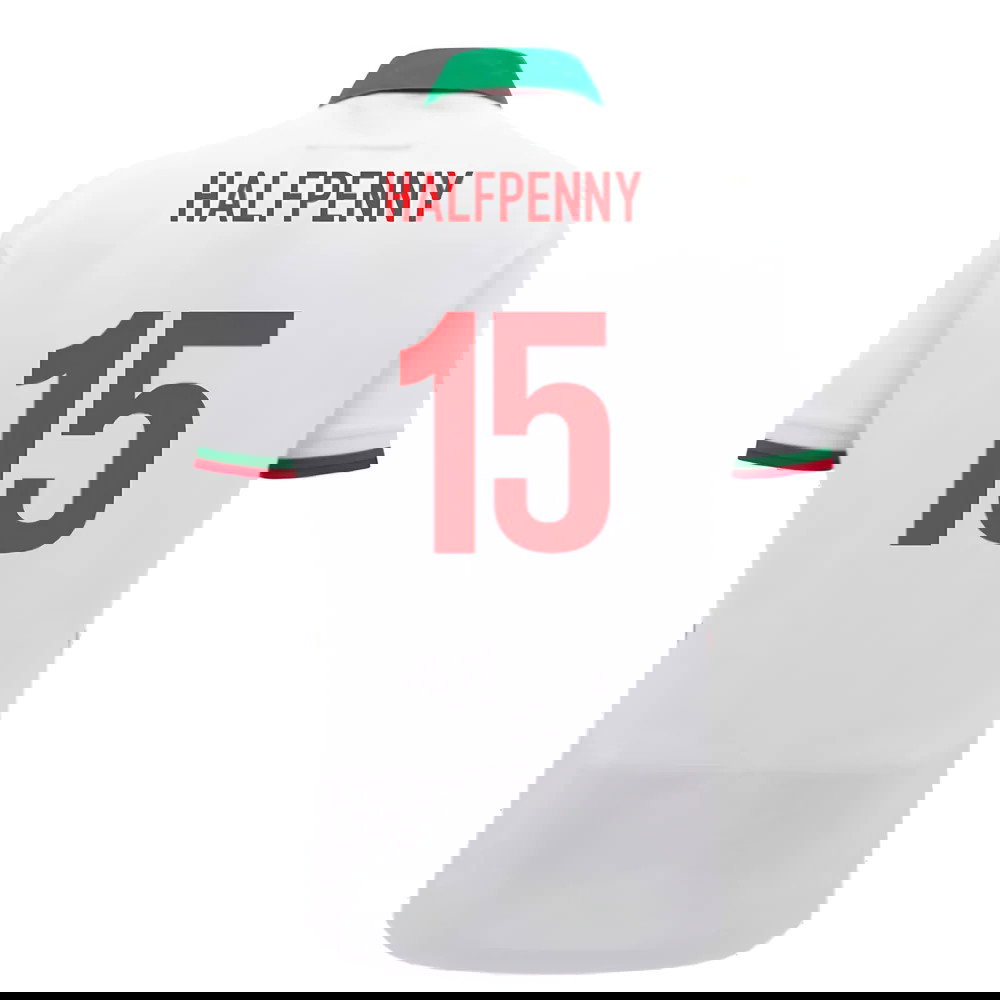 2024-2025 Wales Away Cotton Rugby Shirt (Kids) (Halfpenny 15)