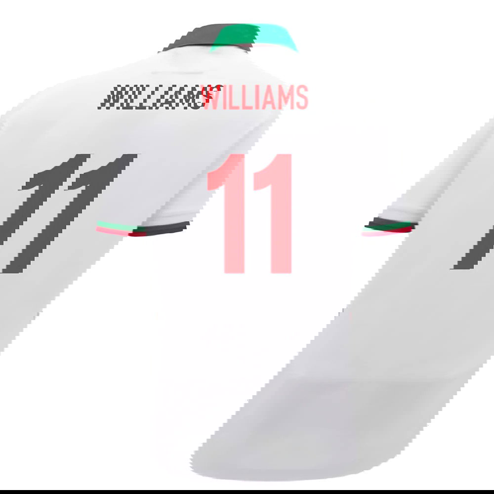 2024-2025 Wales Away Cotton Rugby Shirt (Kids) (Williams 11)