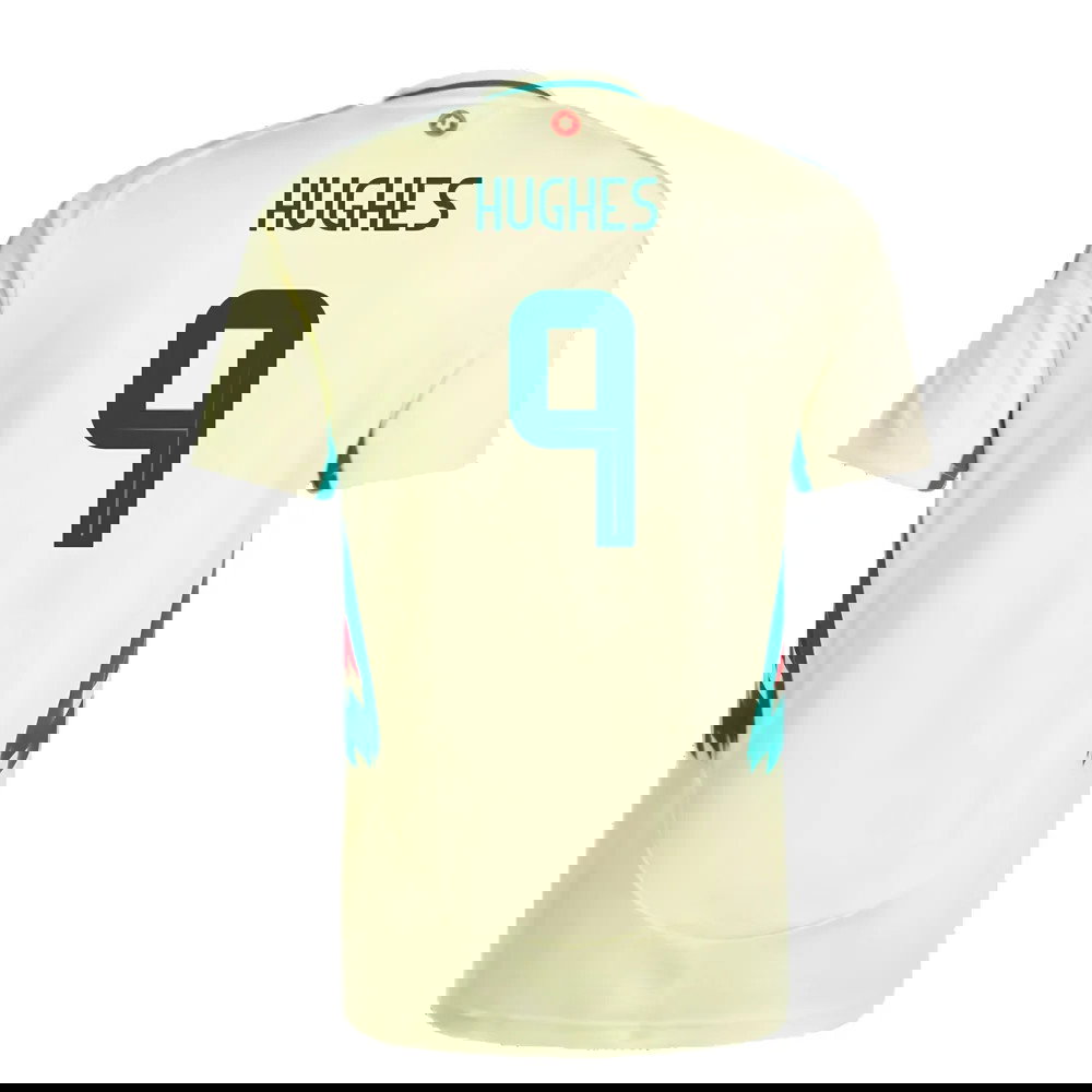 2024-2025 Wales Away Shirt (Hughes 9)