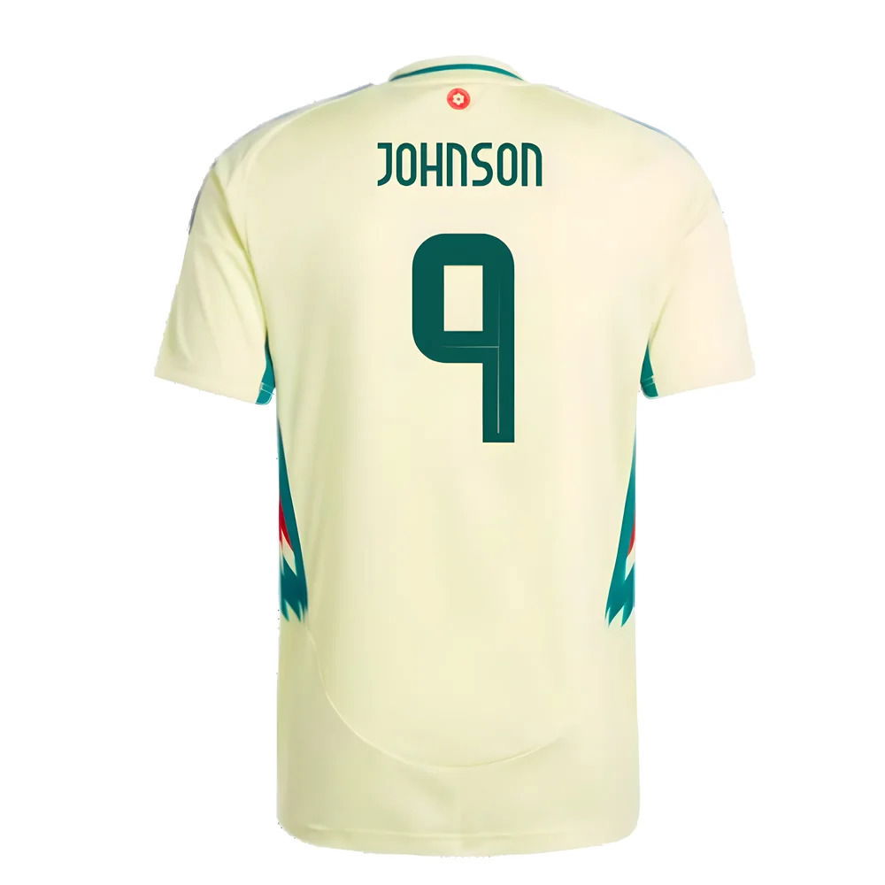 2024-2025 Wales Away Shirt (Johnson 9)
