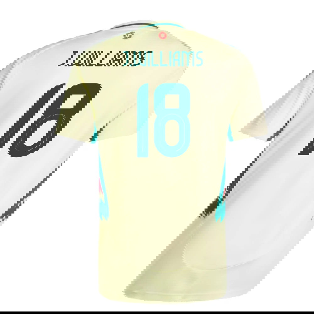 2024-2025 Wales Away Shirt (J.Williams 18)