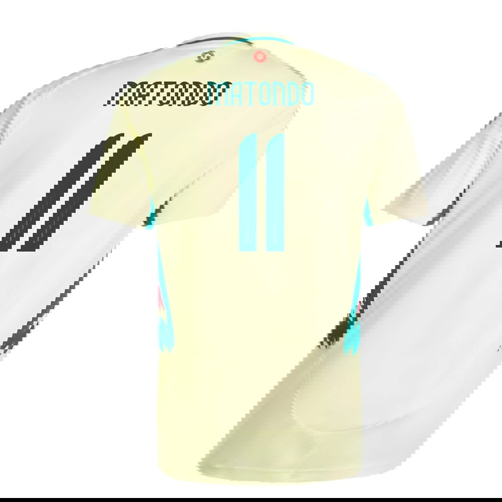 2024-2025 Wales Away Shirt (Matondo 11)