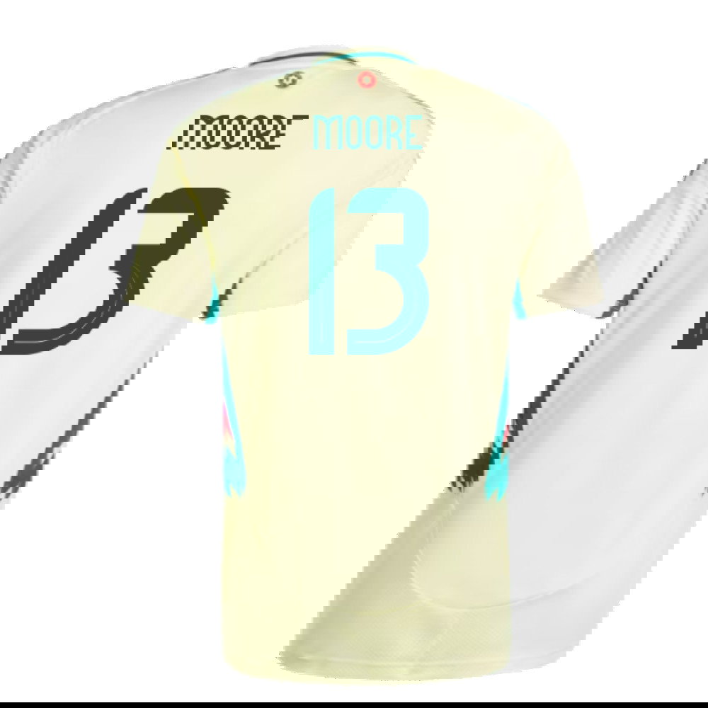 2024-2025 Wales Away Shirt (Moore 13)